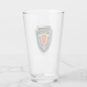 25e Infanteriedivisie “Tropic Lightning” Schild Glas (Achterkant)