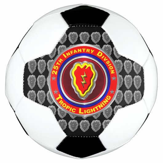 25e Infanteriedivisie “Tropic Lightning” Voetbal (Voorkant)