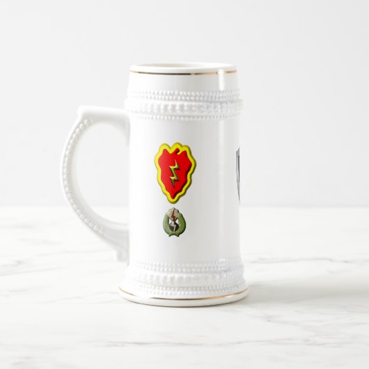 25e infanteriedivisie "Tropische bliksem" Bierpul (Links)