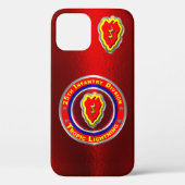 25e infanteriedivisie Tropische bliksem Gepersonal Case-Mate iPhone Case (Achterkant)