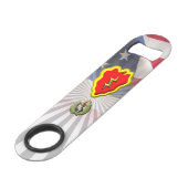 25e infanteriedivisie "Tropische bliksem" Speed Flessenopener (Voorkant Gekanteld)