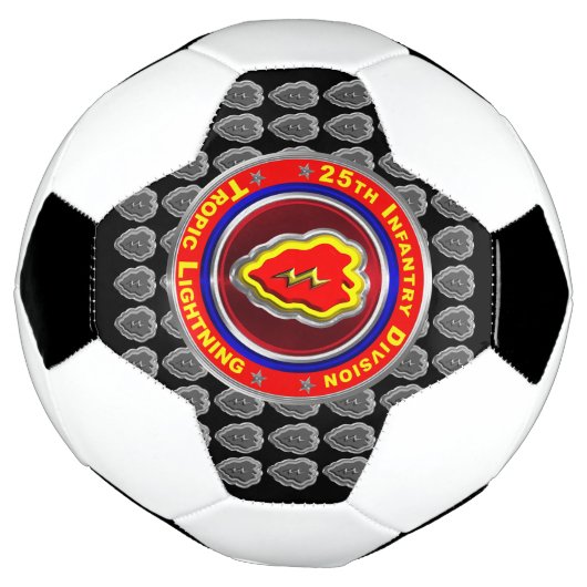 25e infanteriedivisie "Tropische bliksem" Voetbal (Gedraaid)