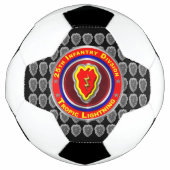 25e infanteriedivisie "Tropische bliksem" Voetbal (Voorkant)