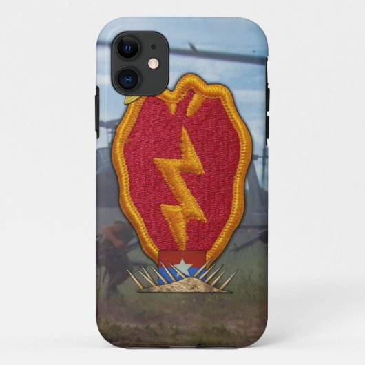 25e infanteriedivisie Vietnam Nam War Case-Mate iPhone Case (Achterkant)