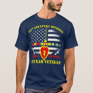 25e Infanteriedivisie Vietnam VeteranenT-shirt Vie T-shirt