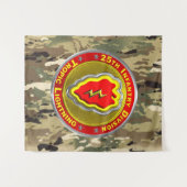 25e infanteriedivisie wandkleed (Voorkant (horizontaal))