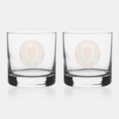 25e infanteriedivisie whisky glas (Achterkant)