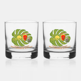 25e infanteriedivisie whisky glas