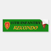 25E INFANTRY RECONDO BUMPERSTICKER (Voorkant)