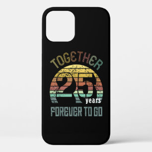25e jaar bruiloft Jubileum Case-Mate iPhone Case