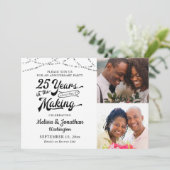 25e Jubileum 25 JAAR IN DE MAKINGSLICHTEN Kaart (Staand voorkant)