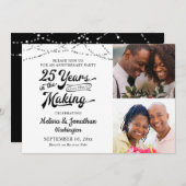 25e Jubileum 25 JAAR IN DE MAKINGSLICHTEN Kaart (Voorkant / Achterkant)