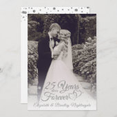 25e Jubileum 25 JAAR IN FOREVER Foto Kaart (Voorkant / Achterkant)
