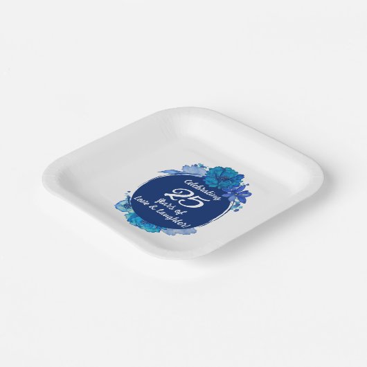 25e Jubileum Bord voor weddenschap (Gebogen)