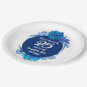 25e Jubileum borden Papieren Bordje (Gekanteld)