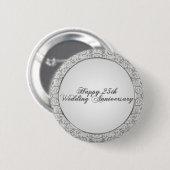 25e Jubileum Button (Voorkant /achterkant)