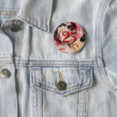 25e Jubileum Buttonnen Ronde Button 5,7 Cm (In situ)