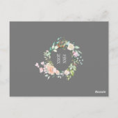 25e Jubileum Enterprise Party Rozen Garland Briefkaart (Achterkant)