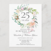 25e Jubileum Enterprise Party Rozen Garland Briefkaart (Voorkant)