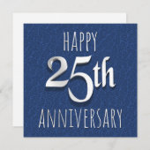 25e Jubileum Feestdagenkaart (Voorkant / Achterkant)