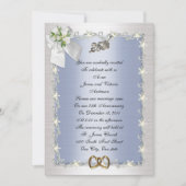 25e Jubileum feestuitnodiging elegant Kaart (Voorkant)