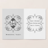 25e Jubileum Folie Kaart (Binnen)