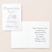 25e Jubileum Folie Kaarten (Display)