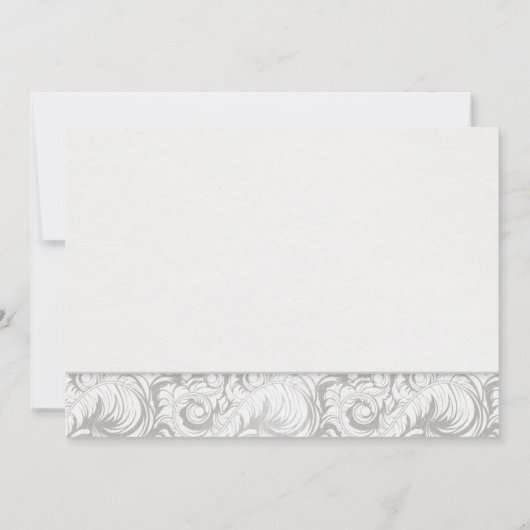 25e Jubileum - Foto-uitnodigingen - Nu en dan Kaart (Achterkant)