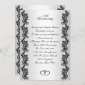 25e Jubileum gelofte verlenging zwarte grens Kaart (Voorkant / Achterkant)