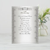 25e Jubileum gelofte vernieuwingsuitnodiging Kaart (Staand voorkant)