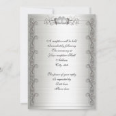 25e Jubileum gelofte vernieuwingsuitnodiging Kaart (Achterkant)