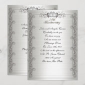 25e Jubileum gelofte vernieuwingsuitnodiging Kaart (Voorkant / Achterkant)