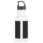 25e Jubileum Gift Chalk Hearts Waterfles (Achterkant)
