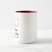 25e Jubileum Grappige Ramen Koppels Mok (Midden)