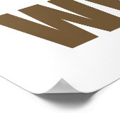 25e Jubileum Humor voor mannen Poster (Hoek)