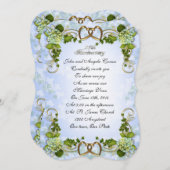 25e Jubileum Hydrangeas Kaart (Voorkant / Achterkant)