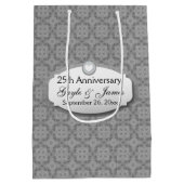 25e Jubileum Jubileum Diamond Z02 Medium Cadeauzakje (Achterkant)