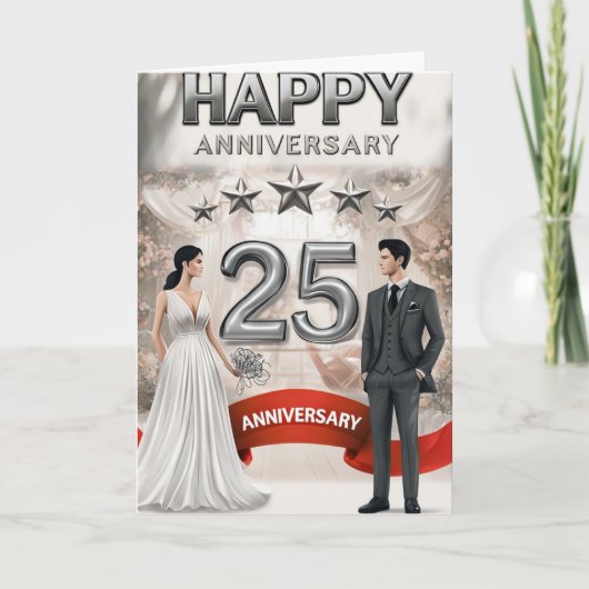 25e Jubileum Kaart (Voorkant)