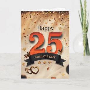 25e Jubileum Kaart
