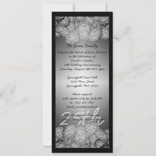 25e Jubileum Kaart (Voorkant)