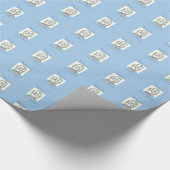 25e Jubileum katholieke Nun Wreath en Silver Cadeaupapier (Hoek)