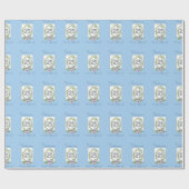 25e Jubileum katholieke Nun Wreath en Silver Cadeaupapier (Vlak)