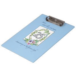 25e Jubileum katholieke Nun Wreath en Silver Klembord