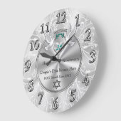 25e Jubileum Klok met Judaic Star of David (Hoek)