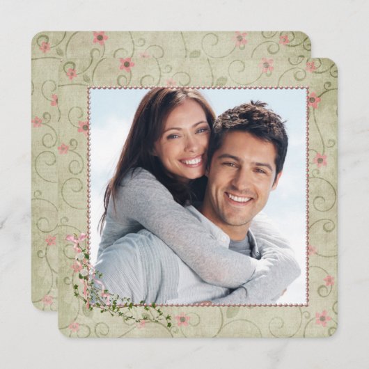 25e Jubileum met foto Kaart (Voorkant / Achterkant)