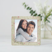 25e Jubileum met foto Kaart (Staand voorkant)