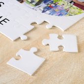 25e Jubileum nummer 25 Fotocollage Legpuzzel (Zijkant)