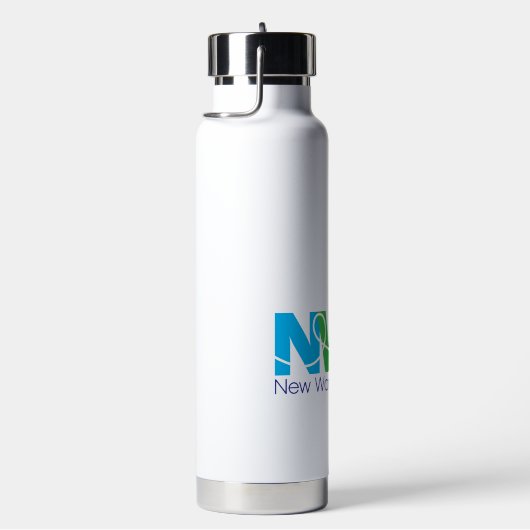 25e Jubileum NWC Waterfles met rietje