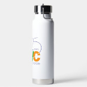 25e Jubileum NWC Waterfles met rietje (Links)