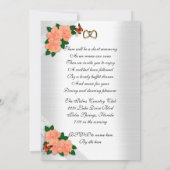 25e Jubileum officiële uitnodiging Hibiscus (Achterkant)